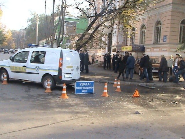 В Харькове женщина пострадала в аварии с участием патрульного авто