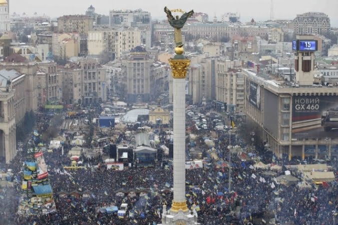 На киевском Майдане умер участник митинга