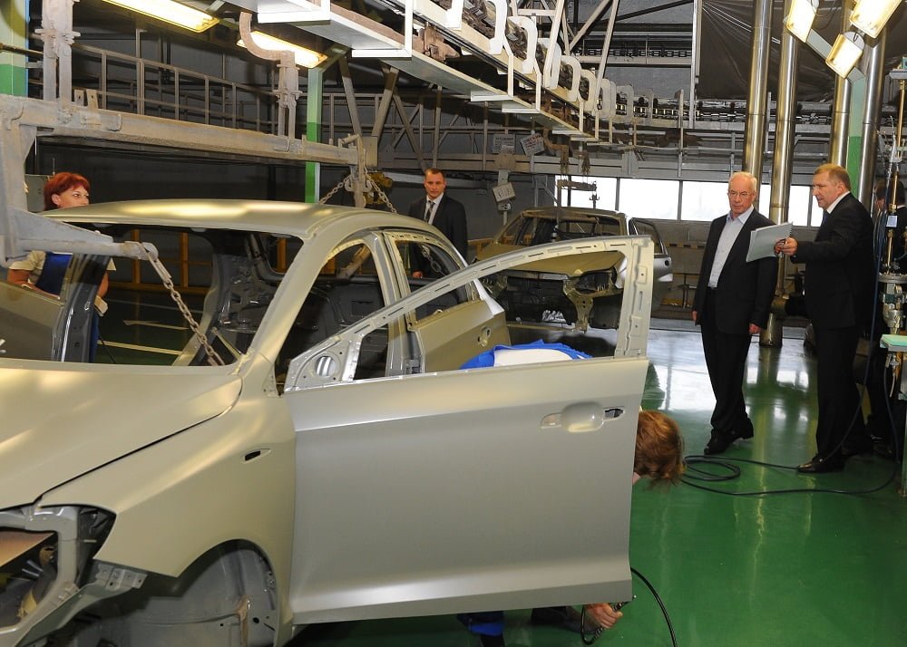 Украина хочет нарастить производство автомобилей в 16 раз за семь лет