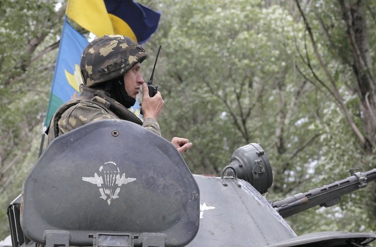 Украинская армия штурмует Славянск