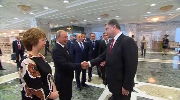 Порошенко: переговоры в Минске были "сложными и тяжёлыми"