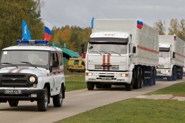Гуманитарный груз из РФ будет направлен в обход Харьковской области