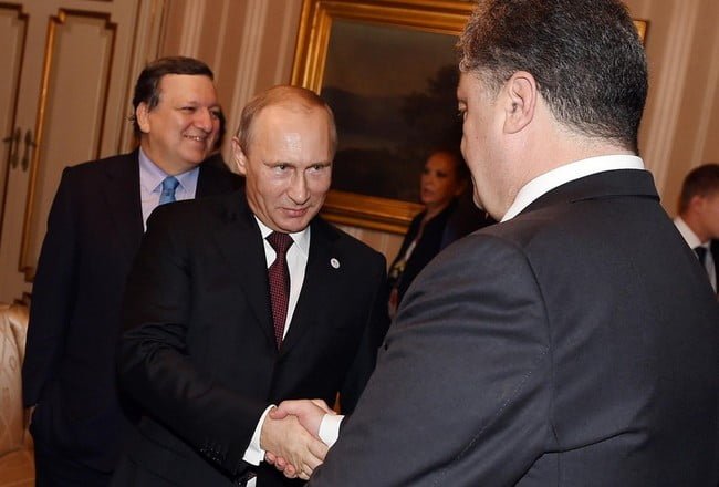 Переговоры Порошенко, Путина и лидеров ЕС