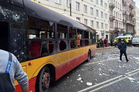Варшава: В центре города произошел взрыв