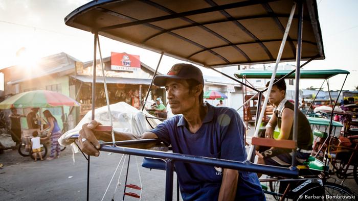 Водители рикш на Филиппинах