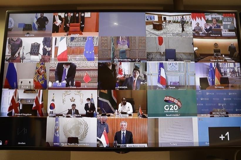 Коронавирус и мировая экономика: о чем договорились на виртуальном саммите G20, фото — Twitter G20