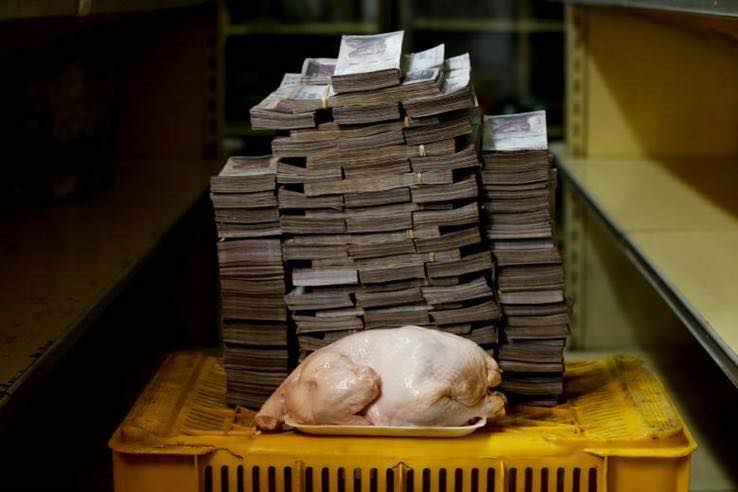 фото за сколько венесуэльских боливаров можно купить курицу