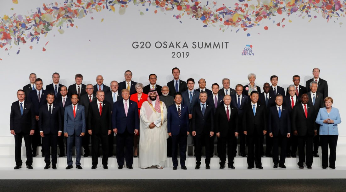 фото саммит большой двадцаки в осаке