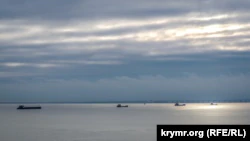 Корабли в Керченском проливе, иллюстрационное фото