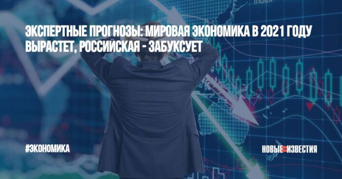 Экспертные прогнозы: мировая экономика в 2021 году вырастет, российская - забуксует 