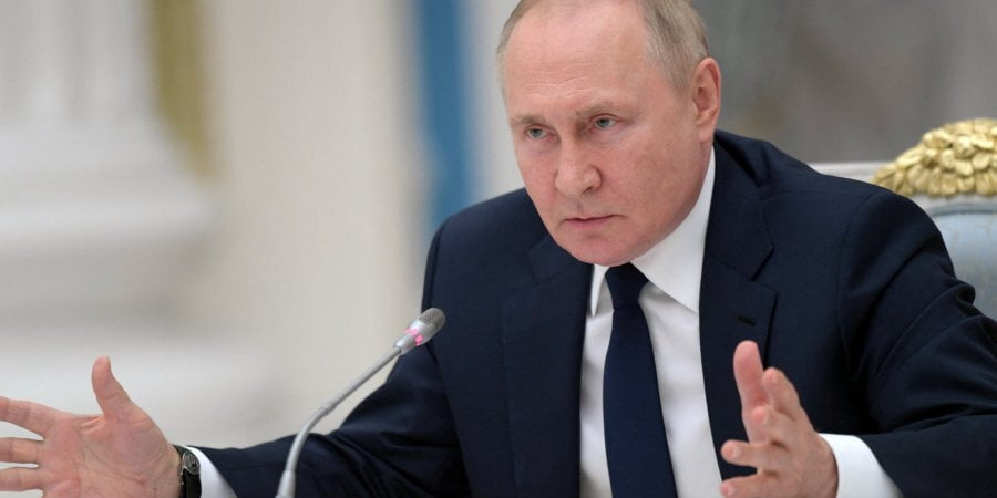 Диктатор Владимир Путин (Фото:Sputnik/Aleksey Nikolskyi/Kremlin via REUTERS)